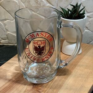 McMASTER UNIVERSITY | Vintage Glass Mug